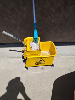 Commercial Mop and Bucket