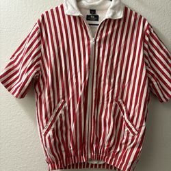 Vintage Short Sleeve Zip Up Jacket 