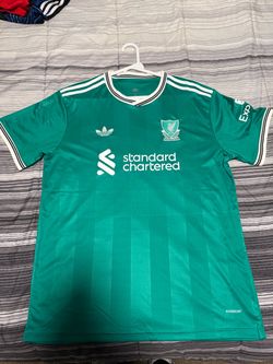 Adidas Liverpool FC Away Jersey Green