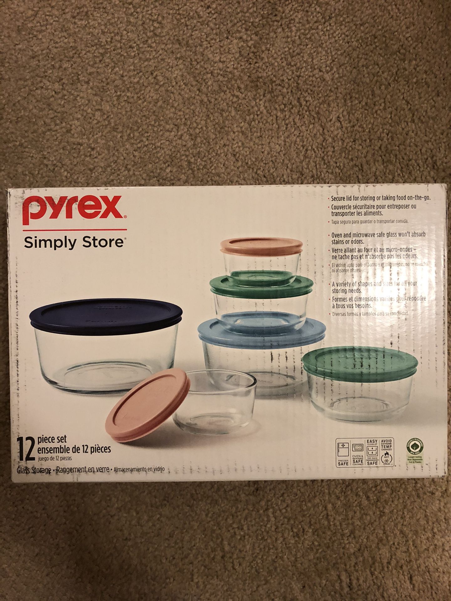 Pyrex 12 piece set