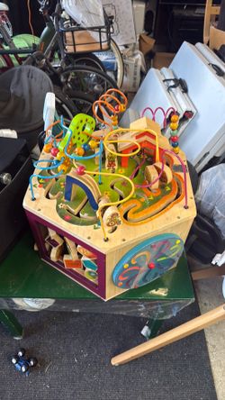 Baby solid Wood Play Station