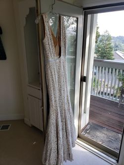 Gown engagement dress