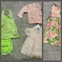 Baby Girl Clothes 6-24 months 