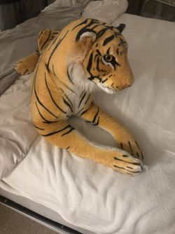 Large Stuffed Tiger