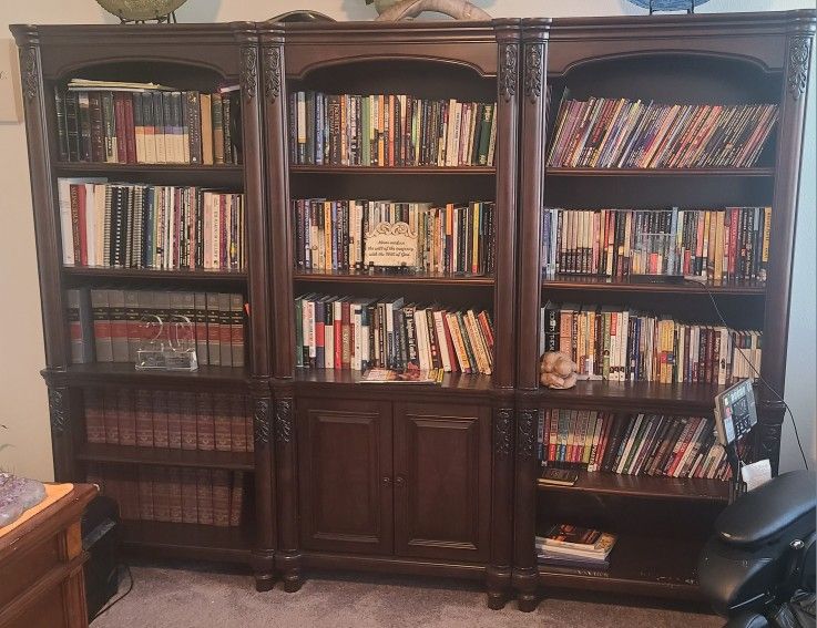 Bookshelves & Filing Cabinet