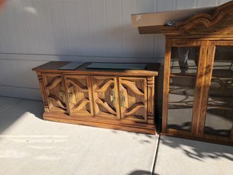 China cabinet made in USA