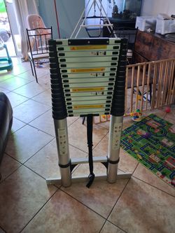 24.6ft telescopic ladder