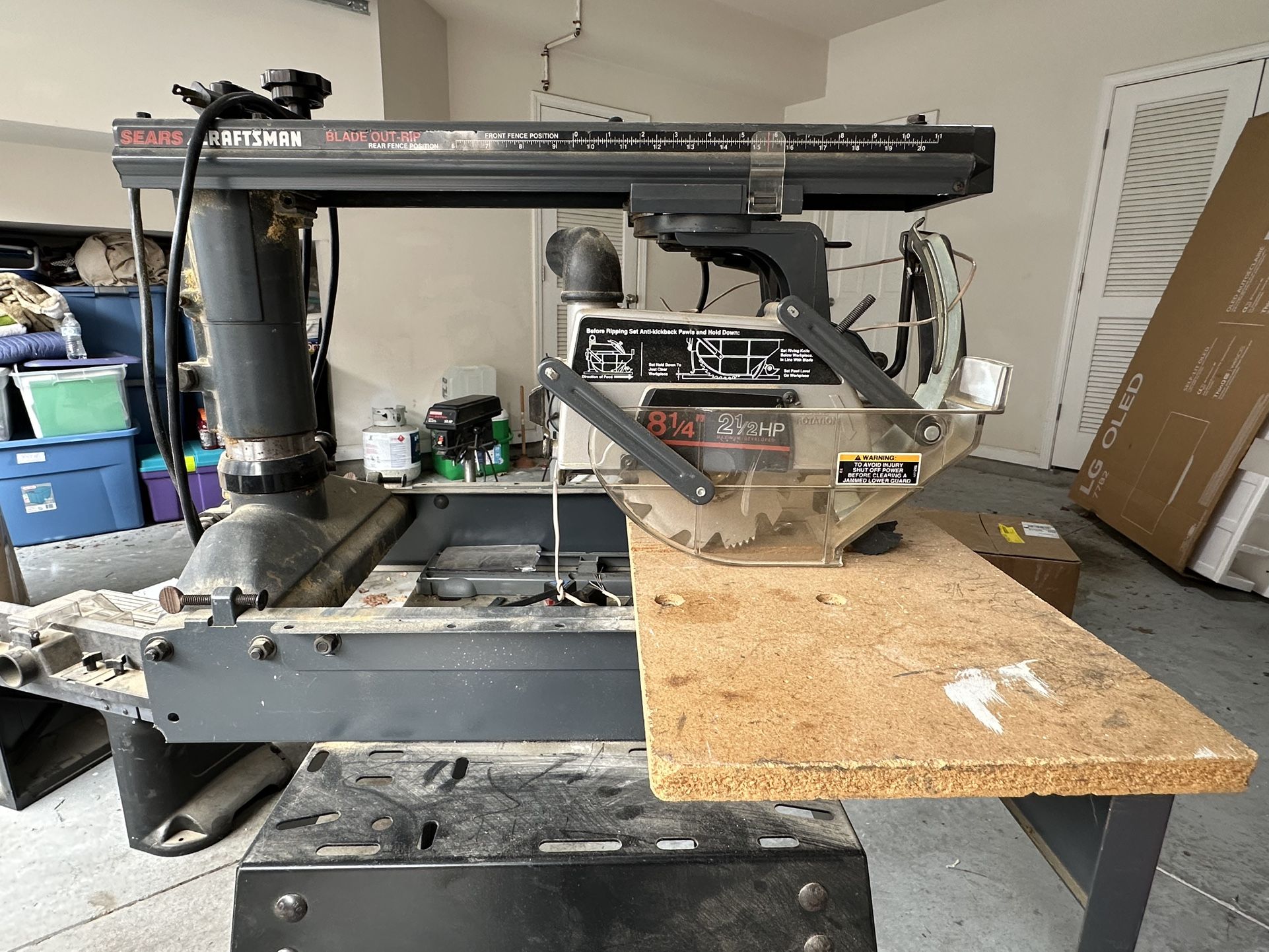 Craftsman Radial Arm Saw