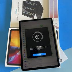 Apple iPad Pro 11” 2nd generation 128GB WiFi + Cellular / unlocked with keyboard and pencil 