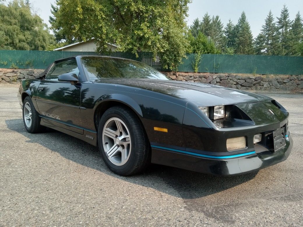 Chevrolet Camaro Iroc Z Convertible Low Miles!