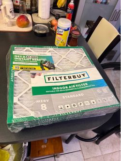 Six New A/C air filters - 20x20x1