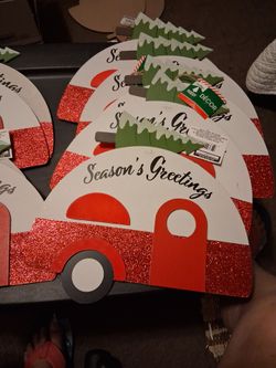 Christmas RV decor