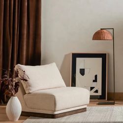 Four Hands Bina Marley Chair - Thames Cream