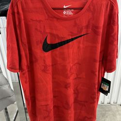 Nike Red Dry Fit Tshirt
