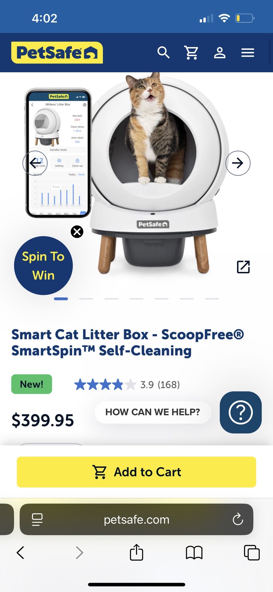 Self Cleaning Litter Box