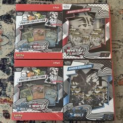 Pokemon Black Bolt And White Flare Sam’s Club Bundle Lot Of 2