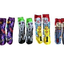Horror Movie socks Fan Geek Gift Men Women Chucky Child's Play Novelty Socks