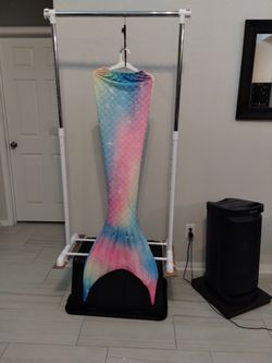 Mermaid Tail for Swimming for Adults,Without Monofin.
 size S