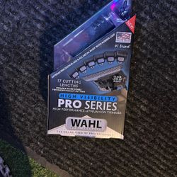 Wahl Trimmer High Vis Pro Series NIB