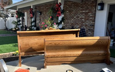 King Headboard and Footboard