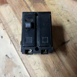 100 Amp Breaker. 
