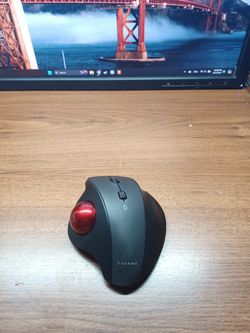 SANWA Bluetooth Ergonomic Trackball Mouse