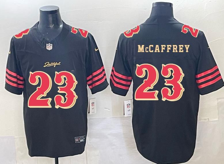 Christian McCaffery #23 San Francisco 49ers Rivalry Jersey (Men’s S-3XL)