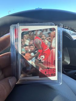 Michael Jordan Victory Greatest Hits Basketball Card