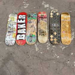 Skateboard Decks Used