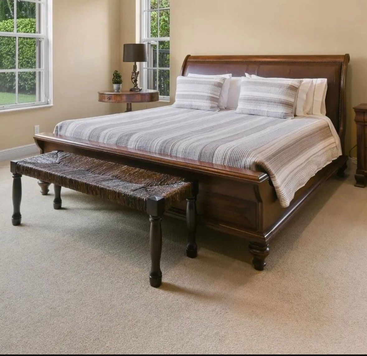 Country Style King Size bed Frame