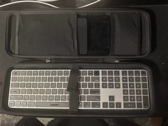 RAIACE Hard Storage Case Compatible with Apple Magic Keyboard + Magic Mouse. (Case Only) - Black