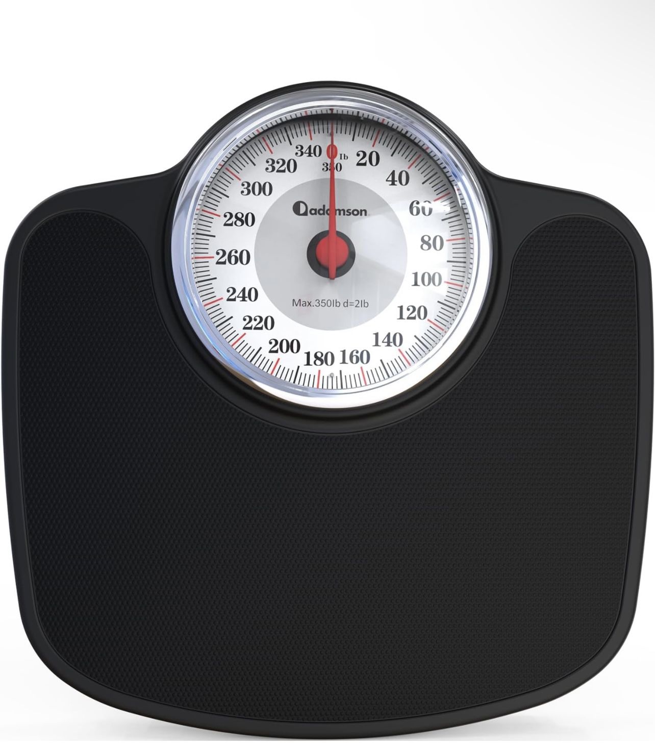 Adamson A27 Oversize Scales for Body Weight - Up to 350 lb - New 2024 - Anti-Skid Rubber Surface Extra Large Numbers - High Precision Bathroom Scale A