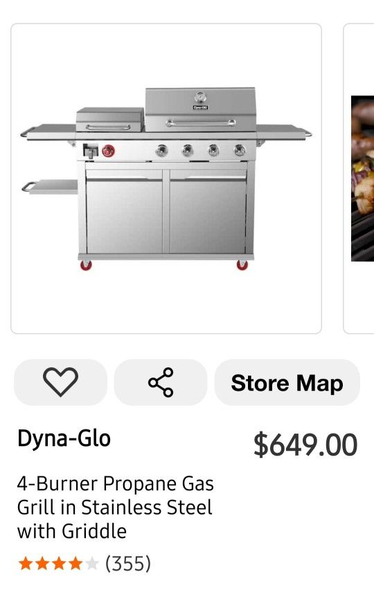 Dyna-Glo 4 Burner Grill And Griddle for Sale in Bakersfield, CA - OfferUp