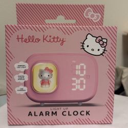 Hello Kitty Light Up Alarm Clock 