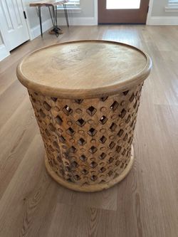 Mango Wood Accent Table