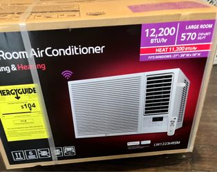 LG Window A/C & Heater 12,000 BTU 570sq ft