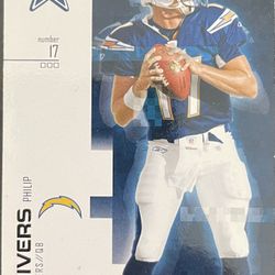 2007 Leaf Rookies & Stars Longevity Parallel /249 Philip Rivers #98 