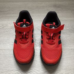 Adidas XPLR Path Sneakers Kids Red Black / Size 1