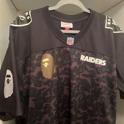 Bape X Mitchell & Ness Raider Jersey