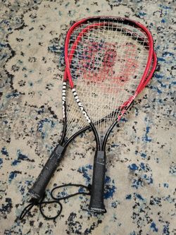 Pair of Wilson Raquetball Rackets