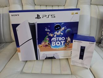 PLAYSTATION 5 SLIM DISK/ UN CONTROL + BASE DE CARGA