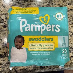 Pampers Swaddlers Size 1 
