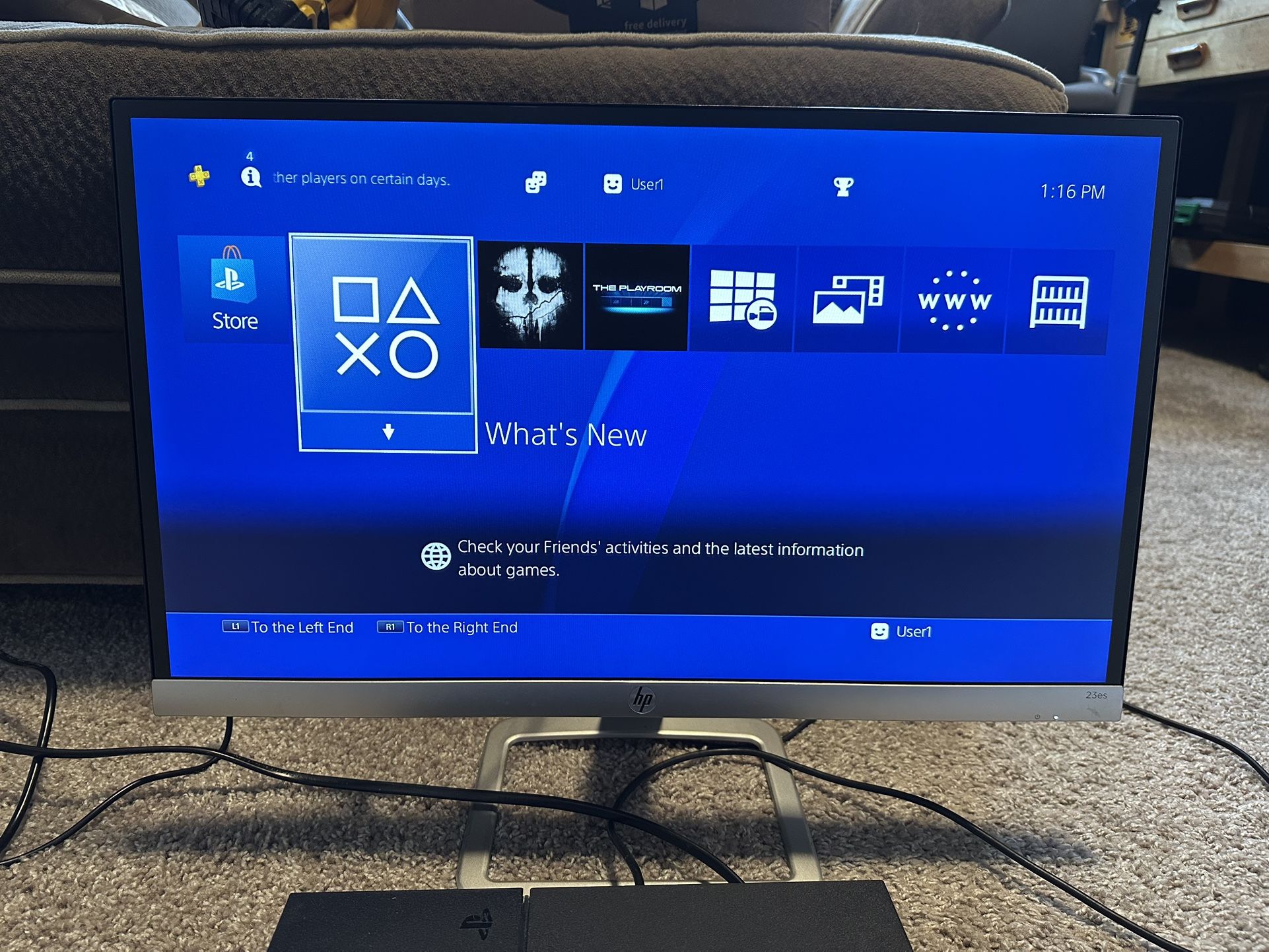 23” HP 1080p HDMI Monitor