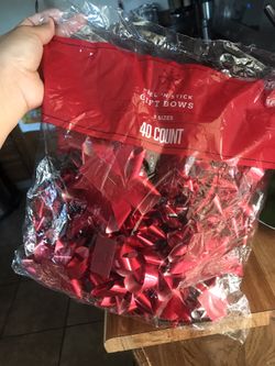 Christmas gift bow
