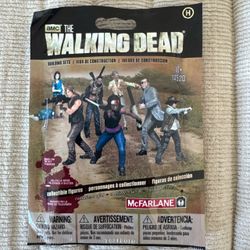 The Walking Dead Collectible Figure  New , Sealed  Building Set  McFarlane  FAST ship Ages 10+  14520