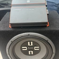Subwoofer Alamani With Box 12 With Amp
