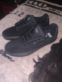 Vans Low Top Sneakers All Black Size 10.5