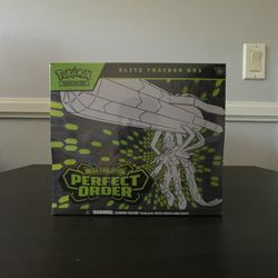 Pokemon Mega Evolution Perfect Order Elite Trainer Box