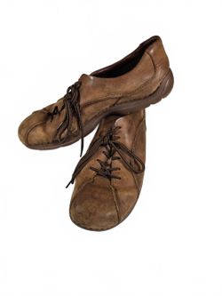 Born Mns Sz 13 Brown Leather Lace-Up Comfort Oxfords Gorpcore Fall Workwear