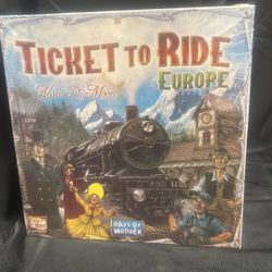 Ticket To Ride Europe Board Game